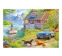 Puzzle 200 pièces : Maison d'été au lac G