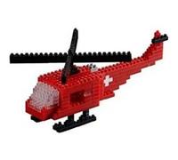Puzzle 200 Pièces : Nano Puzzle 3D - Hélicoptère Suisse (Level 3), Brixies G