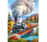 Puzzle 200 pièces : Passage du train Castorland G