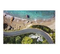 Puzzle 200 pièces Ravensburger - Route près de la plage multicolore G