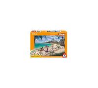 Puzzle 200 pièces Schmidt Spiele 56559 Mickey & Minnie Thomas Kinkade Poster Paysage Coloris unique