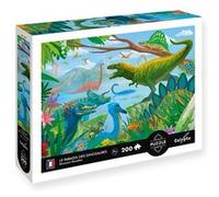 Puzzle 200 pièces SentoSphère Le Paradis des Dinosaures