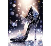 Puzzle 200 pièces,Talons Hauts Papillon Fantaisie Puzzl pour Adultes, Puzzles pour Adultes Jeu éducatif Défi Jouet, Jeu d'adresse pour Toute la Famille, Puzzle pour Adulte Enfants