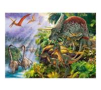 CASTORLAND Puzzle Vallée des dinosaures 200 pièces