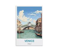 Puzzle 200 pièces, Venise, Italie, Puzzle géant à Monter soi-même, défi Stimulant, Jeu éducatif et Amusant pour Toute la Famille, décoration Unique pour la Maison, 35 x 25 cm