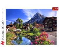 Trefl Puzzle Alpen im Sommer – 2000 pièces – Qualité premium – Dès 12 ans