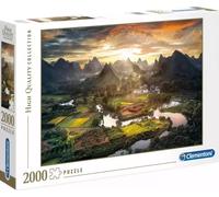 Clementoni Puzzle 2000 pièces Paysages de Chine – Photo panoramique XXL 97,5×66,8 cm