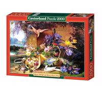 Puzzle 2000 elementów. Kwiaty Castorland