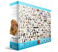Puzzle 2000 elementów. Świat psów Eurographics