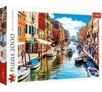 Trefl Puzzle premium TR27110 – Île Murano, Venise – 2000 pièces – Qualité supérieure