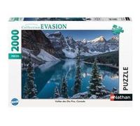 Puzzle 2000 p - VallEe des Dix Pics Canada Multicolore G