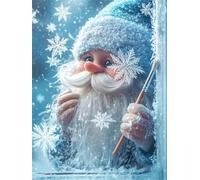 Puzzle 2000 pièces,100x70 cm Puzzles pour Adultes,Jeux éducatif Puzzles Classiques Défi Jouets Cadeaux pour Puzzle de Décoration Familiale - Nain d'hiver