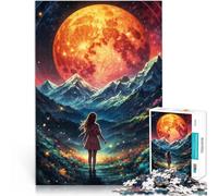 Puzzle 2000 pièces Adulte Rêve de lumière des étoiles Fait de Papier，pour Les 14 Ans et Plus Jeux éducatifs à Faire soi-même Décoration Murale Cadeaux Uniques pour Anniversaire et Noël。