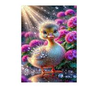 Puzzle 2000 Pièces Adultes Animal Canard Fleur 100x70 cm Jeu Éducatif Jeu de Création et Logique Concentration, Cadeau Garcon et Fille, Puzzle Adulte 2000 Pièces
