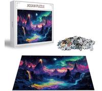 Puzzle 2000 Pièces Adultes Aurore, Puzzle 2000 Pièces Parfaitement Imbriquées Lettres au Dos, Montagne Jeu éducatif défi Joue Puzzles Classiques, pour Adultes et Adolescents Cadeau 100 x 70 cm B-2363