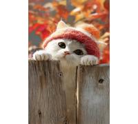 Puzzle 2000 Pièces Adultes Chatons Mignons d'automne, Défis Amusants Parfait pour la Détente Créativité, Puzzle 2000 Pieces 100 x 70 cm