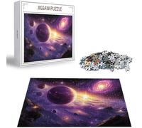 Puzzle 2000 Pièces Adultes Ciel étoilé, Puzzles pour Adultes de Qualité Supérieure, Univers Puzzles Classiques, DIY Jeu D'Intelligence De l'art de la Décoration Moderne Maison Jeu Cadeaux Noël B-2030