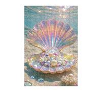 Puzzle 2000 Pièces Adultes Coquillage Perle 100x70 cm Jeu Éducatif Jeu de Création et Logique Concentration, Cadeau Garcon et Fille, Puzzle Adulte 2000 Pièces