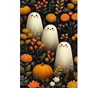 Puzzle 2000 Pièces Adultes Fleurs Fantômes Mignons, Défis Amusants Parfait pour la Détente Créativité, Puzzle 2000 Pieces 100 x 70 cm