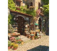 Puzzle 2000 pièces Adultes, Librairie municipale Puzzle Classiques 2000 pièces, 100x70cm Puzzles Impossible Difficile avec Poster, Magnifique Décoration Puzzle et Cadeaux Relaxant