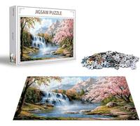 Puzzle 2000 Pieces Adultes Océan Puzzle Fleur Classiques Jigsaw de Forme irrégulière, Qualité Supérieure Et Jigsaw d'impression Haute Définition, pour L'accrocher Une Fois L'assemblage Terminé x-910