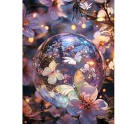 Puzzle 2000 Pièces Adultes Pétale de Bulle Fantaisie 100x70cm 2000 Pièces Puzzles pour Adultes Jeu éducatif défi Jouet, Puzzle Impossible pour Toute la Famille