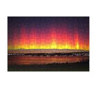 Puzzle 2000 Pièces Adultes, Puzzle 2000 Pieces Aurore, Paysage Puzzles Adulte avec Une Boîte d'emballage Exquise, Jeux Educatifs, Grand Puzzles en Bois, Cadeau Femme Tableau Decoration Murale -2555