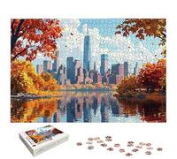 Puzzle 2000 Pièces Adultes, Puzzle 2000 Pieces New York pour Adultes, Grand Puzzles Bois Paysage avec Boite, Jeu de Concentration pour Toute la Famille, pour Décoration Maison, Cadeau Femme, -5067