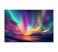 Puzzle 2000 Pièces Adultes, Puzzle 2000 Pieces Paysage, Aurore Puzzles Adulte avec Une Boîte d'emballage Exquise, Jeux Educatifs, Grand Puzzles en Bois, Cadeau Femme Tableau Decoration Murale -2147