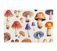 Puzzle 2000 Pièces Adultes, Puzzle Champignon pour Adulte, Grand Puzzles Bois avec Boite Cadeau 100x71cm, Jeu de Concentration pour Adultes, Decoration Noel, Cadeau Femme Homme, Thème: Mignon, T-31