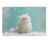 Puzzle 2000 Pièces Adultes, Puzzle Chat pour Adulte, Grand Puzzles Bois avec Boite Cadeau, Jeu de Concentration pour Adultes, 2000 Pièces Puzzles pour Décoration Murale Maison, Cadeau Femme, O-80