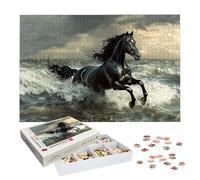 Puzzle 2000 Pièces Adultes, Puzzle Cheval pour Adulte et Enfants, Grand Puzzles Bois avec Boite, Jeu de Concentration pour Adultes, 2000 Pièces Puzzles Animal pour Décoration Murale, Cadeaux, -7512