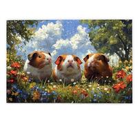Puzzle 2000 Pièces Adultes, Puzzle Cobaye pour Adulte, Grand Puzzles Bois avec Boite Cadeau, Jeu de Concentration pour Adultes, 2000 Pièces Puzzles pour Décoration Murale Maison, Cadeau Femme, R-84