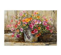 Puzzle 2000 Pièces Adultes, Puzzle Fleur pour Adulte, Grand Puzzles Bois avec Boite Cadeau 100x71cm, Jeu de Concentration pour Adultes, Decoration Noel, Idee Cadeau Femme Homme, Thème: Rétro, V-31