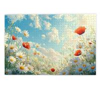 Puzzle 2000 Pièces Adultes, Puzzle Fleur pour Adulte, Grand Puzzles Bois avec Boite Cadeau, Jeu de Concentration pour Adultes, 2000 Pièces Puzzles pour Décoration Murale Maison, Cadeau Femme, Z-82