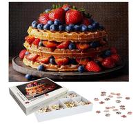 Puzzle 2000 Pièces Adultes, Puzzle Gâteau pour Adulte et Enfants, Grand Puzzles Bois avec Boite, Jeu de Concentration pour Adultes, 2000 Pièces Puzzles Fruit pour Décoration Murale Cadeaux H-308