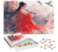 Puzzle 2000 Pièces Adultes, Puzzle Japon pour Adulte et Enfants, Grand Puzzles Bois avec Boite, Jeu de Concentration pour Adultes, 2000 Pièces Puzzles Geisha pour Noël Décoration Murale Cadeau H-3220
