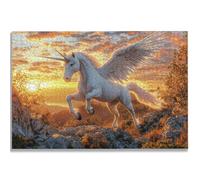 Puzzle 2000 Pièces Adultes, Puzzle Licorne pour Adulte Débutant, 100x70 cm Grand Puzzles Paysage avec Boite, Jeu de Concentration pour Adultes, Puzzles Bois pour Décoration Maison, Cadeau Femme, -1150