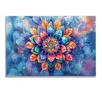 Puzzle 2000 Pièces Adultes, Puzzle Mandala pour Adulte Débutant, 100x70 cm Grand Puzzles Fleur avec Boite, Jeu de Concentration pour Adultes, Puzzles Bois pour Décoration Maison, Cadeau Femme, -1464