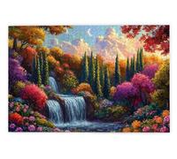 Puzzle 2000 Pièces Adultes, Puzzle Paysage pour Adulte, Grand Puzzles Bois avec Boite Cadeau, Jeu de Concentration pour Adultes, 2000 Pièces Puzzles pour Décoration Murale Maison, Cadeau Femme, K-80