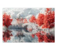 Puzzle 2000 Pièces Adultes, Puzzle Paysage pour Adulte, Grand Puzzles Bois avec Boite Cadeau, Jeu de Concentration pour Adultes, 2000 Pièces Puzzles pour Décoration Murale Maison, Cadeau Femme, L-98