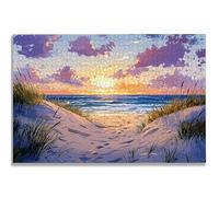 Puzzle 2000 Pièces Adultes, Puzzle Plage pour Adulte Débutant, 100x70 cm Grand Puzzles Paysage avec Boite, Jeu de Concentration pour Adultes, Puzzles Bois pour Décoration Maison, Cadeau Femme, -3002
