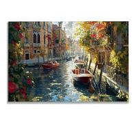 Puzzle 2000 Pièces Adultes, Puzzle Venise pour Adulte Débutant, 100x70 cm Grand Puzzles Paysage avec Boite, Jeu de Concentration pour Adultes, Puzzles Bois pour Décoration Maison, Cadeau Femme, -2912