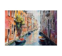 Puzzle 2000 Pieces Adultes Venise Lot de Puzzle Paysage pour Adultes 99x70cm, Colorés, Classique Supérieure éducatif Défi Jouets pour Cadeau Homme Défi Jouets Familial Cadeau Decoration Chambre C-76