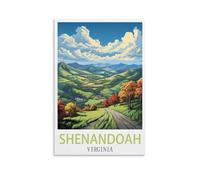 Puzzle 2000 pièces, Affiches de Shenandoah, Virginie, Puzzle 2000 pièces, Cadeau Relaxant et Stimulant pour Adultes, Adolescents et Seniors 100x70cm