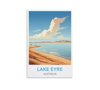 Puzzle 2000 pièces, Affiches du lac Eyre, Australie, Puzzle en Papier 2000 pièces, Jouets d'apprentissage pour Adultes et Enfants, Jeu de décompression Familial 100 x 70 cm