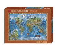 Puzzle 2000 pièces : Amazing World