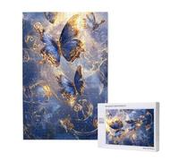 Puzzle 2000 Pieces Animal Grand Puzzle Classiques en Bois pour Adultes, Jeux Amusants/Colorés/Impossible/Difficiles, Cadeau d'anniversaire de Festivals pour la Famille Amis Cadeaux, Papillon M-1923