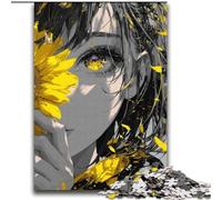 Puzzle 2000 pièces Anime Flower Girl pour Adultes et Adolescents, Art intéressant, réduction du Stress, liste de souhaits avec Père Noël, pour Les 14 Ans (70x100cm)