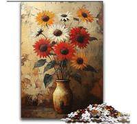 Puzzle 2000 pièces « Art Floral » pour Adultes et Adolescents, à partir de 14 Ans Un Plaisir en Famille idéal comme Cadeau pour Toute la Famille (70x100cm)